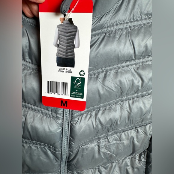 32 Degrees  Gray Quilted Vest - Picture 3 of 8